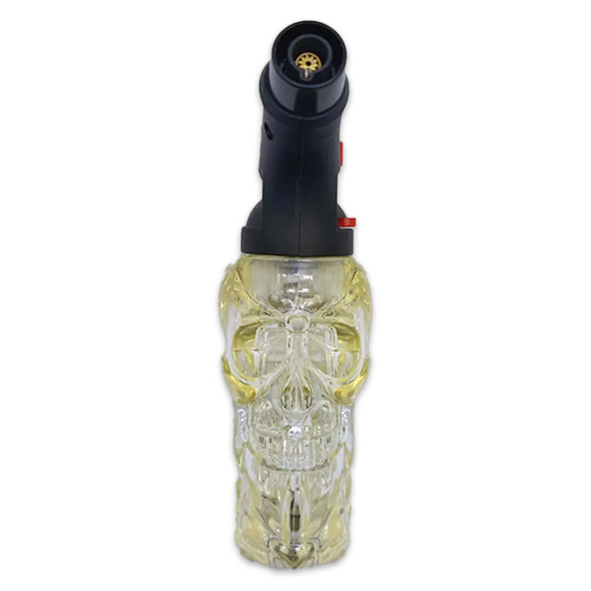 Skull Torch Lighter With LED Lightshow - 12 Pieces Per Retail Ready Display 24341 SMOKEZILLA