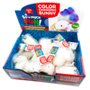 Squish and Squeeze Color Changing Bunny - 12 Pieces Per Retail Ready Display 24766 KIPP BROTHERS