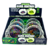 Glow in The Dark Glass Ashtray - 6 Pieces Per Retail Ready Display 25136 SMOKEZILLA