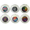 Glow in The Dark Glass Ashtray - 6 Pieces Per Retail Ready Display 25136 SMOKEZILLA