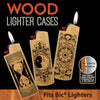 Wood Lighter Case - 12 Pieces Per Retail Ready Display 25137 SMOKEZILLA