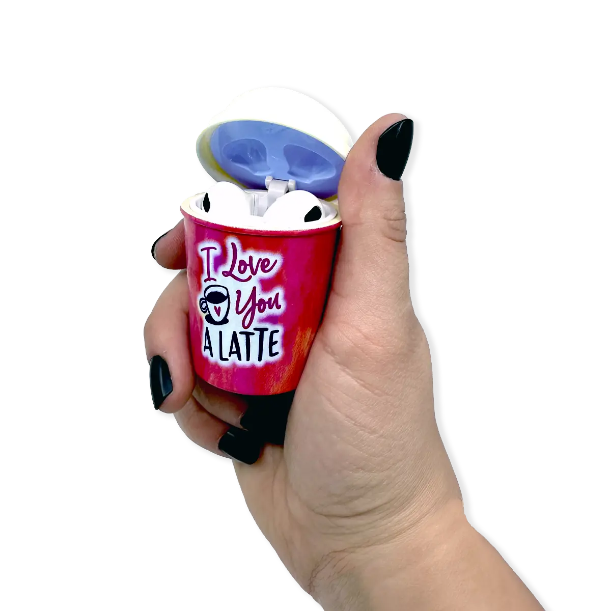 Wireless Earbuds with Coffee Cup Case - 6 Pieces Per Retail Ready Display 25286 GADGET GEAR