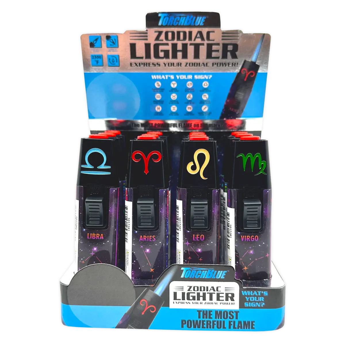 Zodiac Lighter - 12 Pieces Per Retail Ready Display 25308 SMOKEZILLA