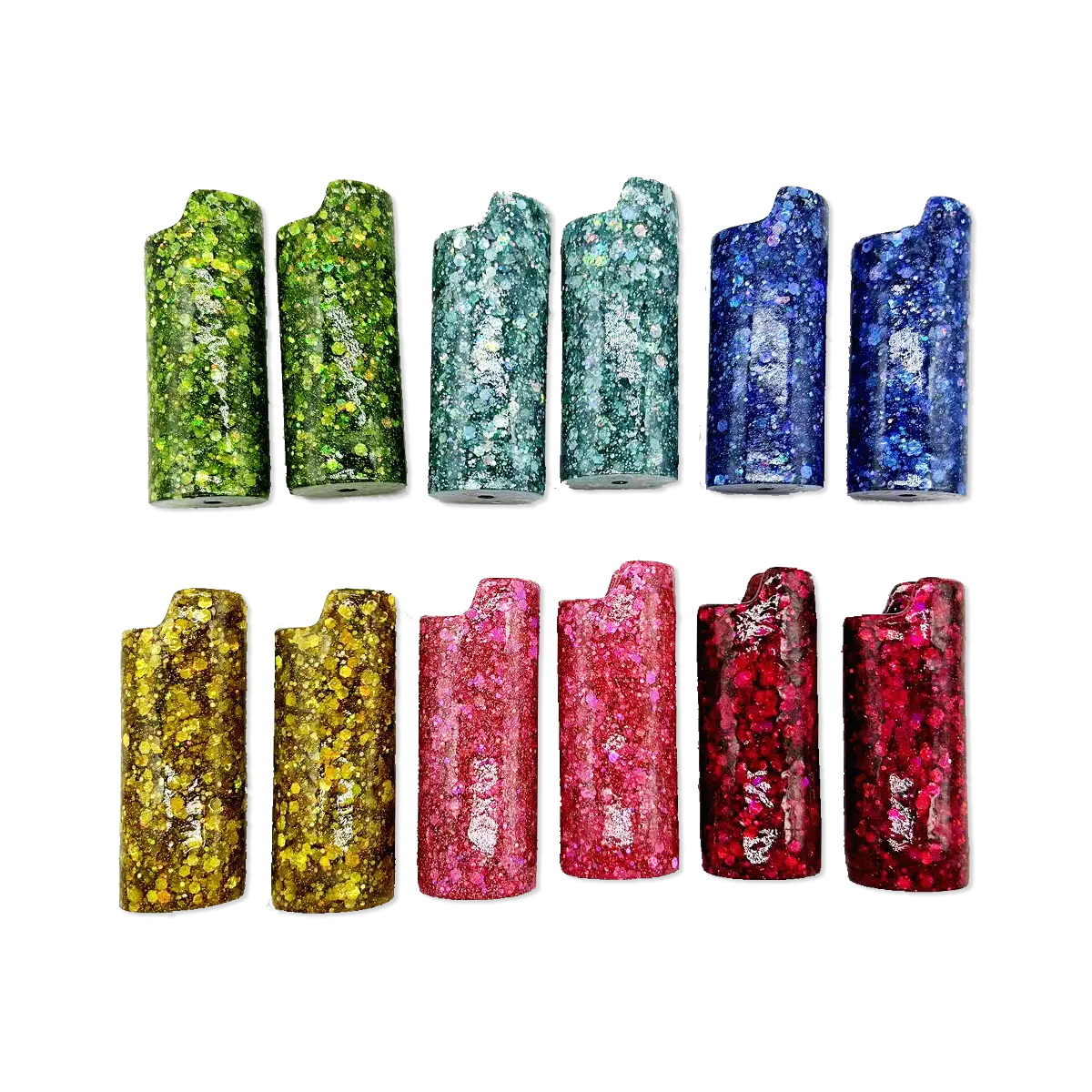 Glitter Lighter Case - 12 Pieces Per Retail Ready Display 25375 SMOKEZILLA