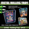 Metal Roll Tray - 6 Pieces Per Retail Ready Display 25482 SMOKEZILLA