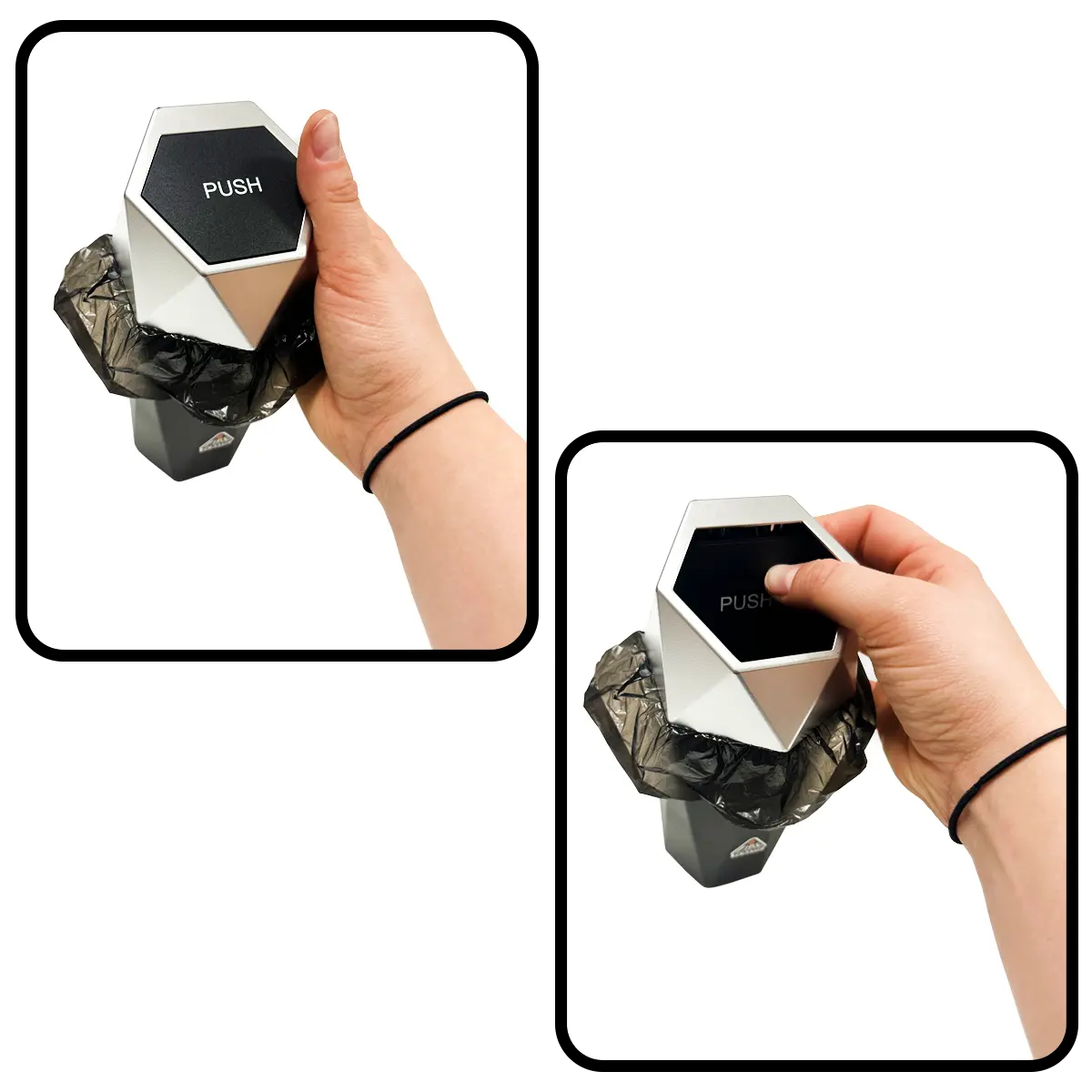 Mini Car Trash Can Accessory - 6 Pieces Per Retail Ready Display 25488 CAR VIBEZ