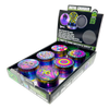 Metal 4 Piece Grinder with Printed Top - 6 Pieces Per Retail Ready Display 25552 SMOKEZILLA