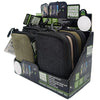 Canvas Smoking Pouch with Zipper  - 6 Pieces Per Retail Ready Display 26016 SMOKEZILLA