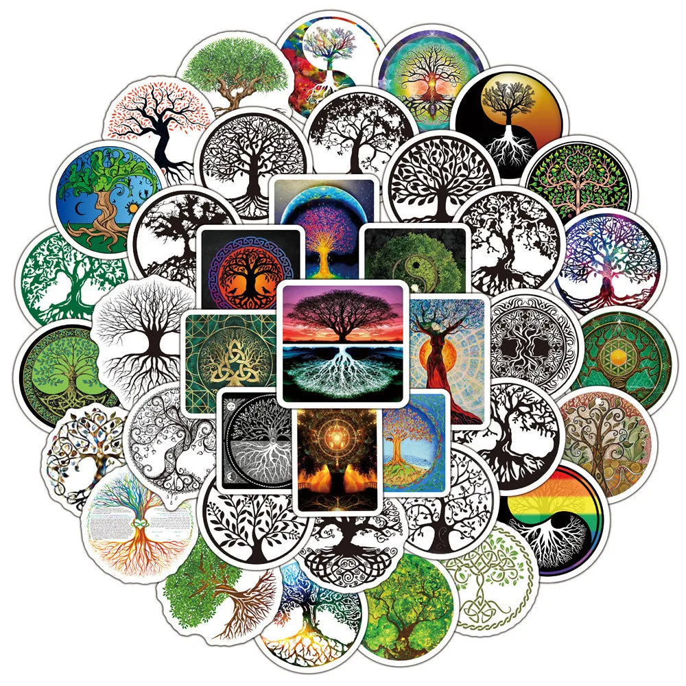  Tree of Life Sticker (pack of 50)