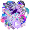 VSCO Lilac Sticker (pack of 50)