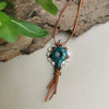Hand Blown Glass Pendant - Style 10