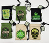 Canvas Accessories Pouch with Patch - 6 Pieces Per Retail Ready Display 30031 SPICY ZILLA
