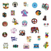  Hippie Sticker (pack of 50)