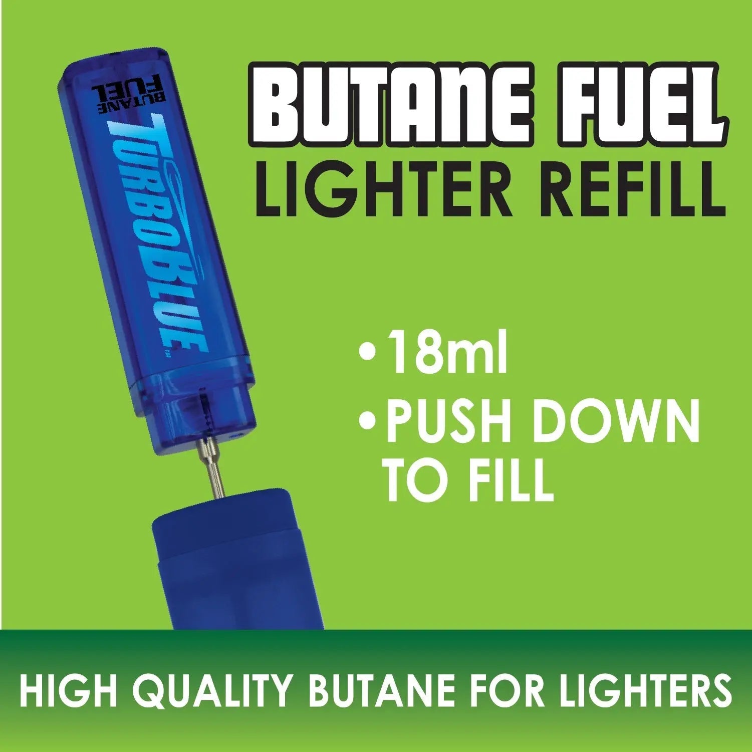 18ML Bulk Torch Blue Butane Refill - 12 Pieces Per Retail Ready Display 40311 TORCH BLUE
