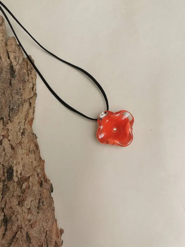 Hand Blown Glass Pendant - Style 17