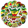 Reggae-themed Sticker Pack