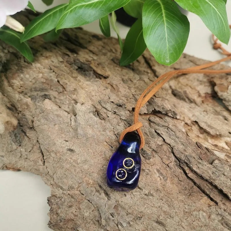 Hand Blown Glass Pendant - Style 8