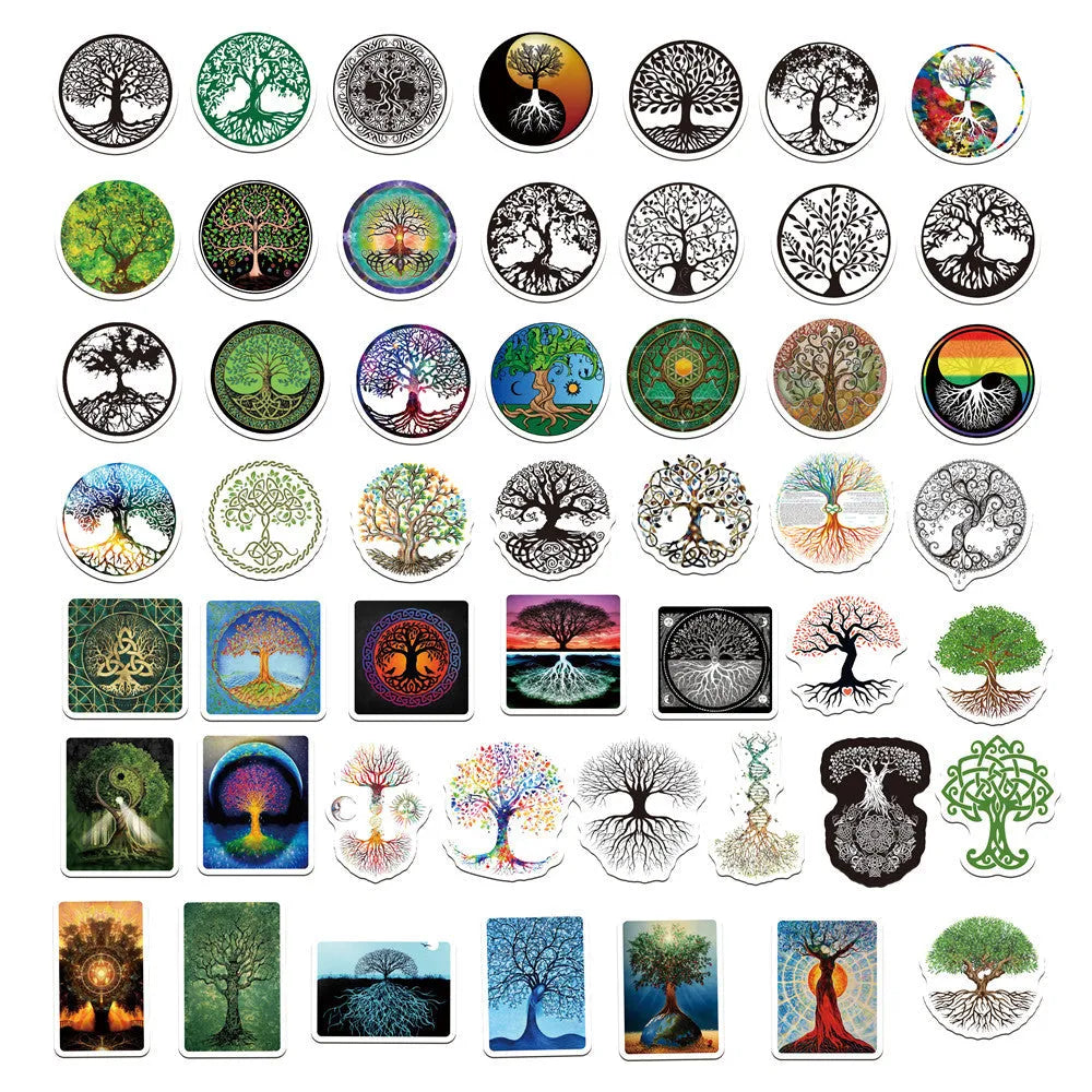  Tree of Life Sticker (pack of 50)