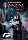 Glass Water Pipe – "9.06"-Building Block Venom