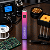 FLAT 2.0 Mini Precision Power Controller – Compact USB-C Variable Voltage Device for 510-Threaded Ceramic Tips – Ceramic Tip Sold Separately