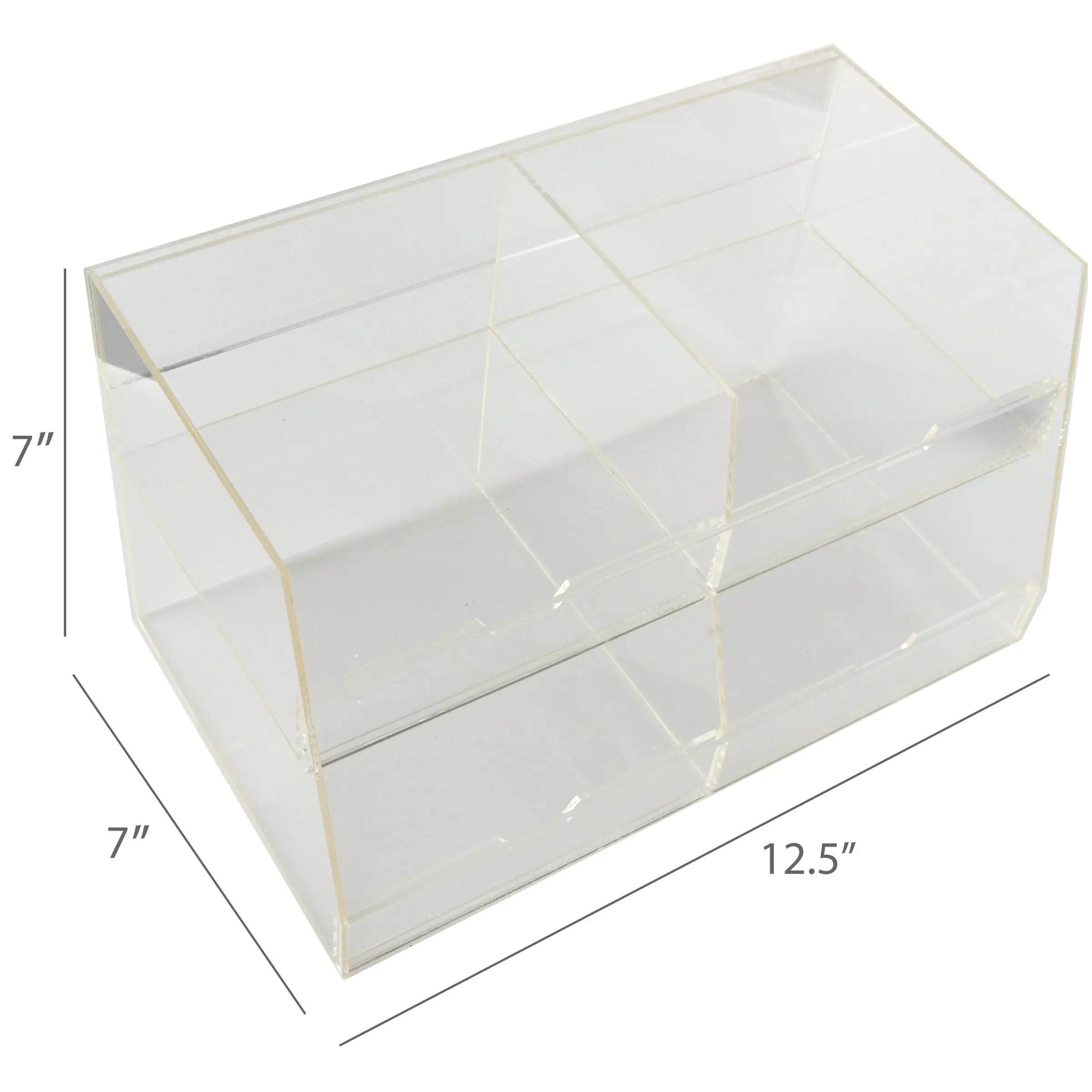 Merchandising Fixture - Acrylic Four Bin Bulk Display 973300 NOVELTY INC