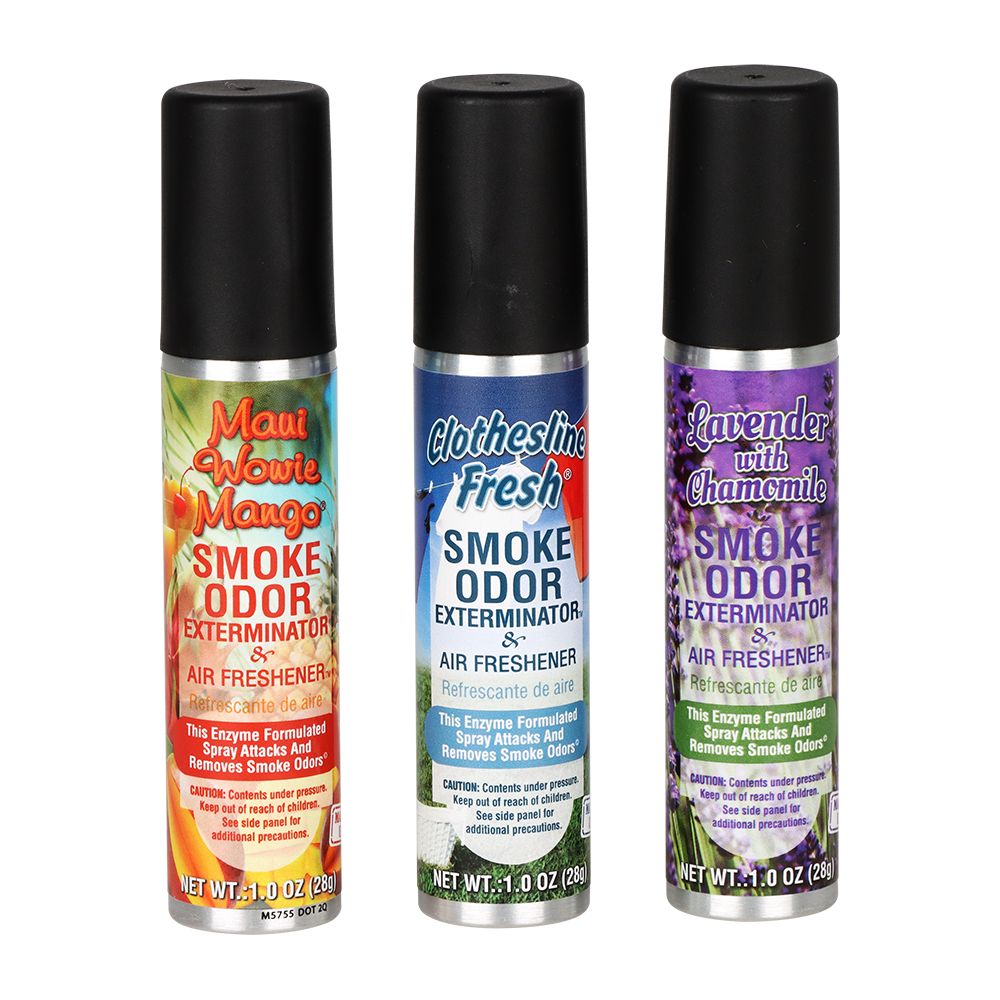 12CT DISPLAY - Smoke Odor Exterminator Spray - 1oz / Year Round, BDD Wholesale