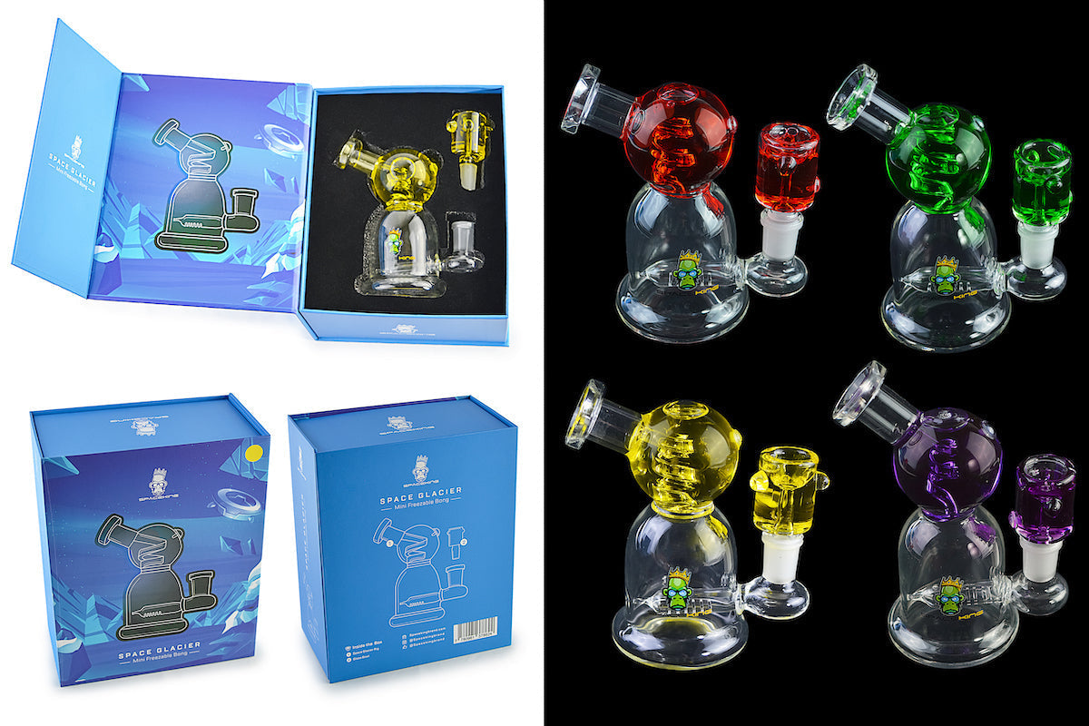 Space King Glass - 'Space Glacier' Freezable Bong - view 9 | BDDbrands