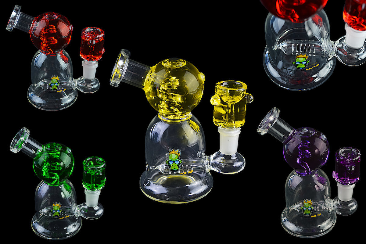 Space King Glass - 'Space Glacier' Freezable Bong - view 8 | BDDbrands