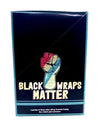 A box of BlackWrapsMatter