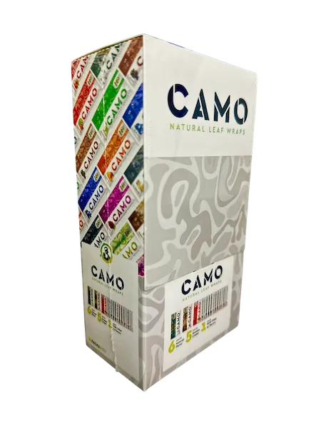 CAMO self-rolling wraps (variety pack)