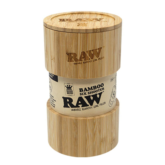 RAW Bamboo Six Shooter 1 1/4 Cone Filler