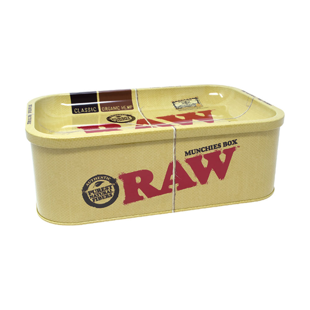 RAW Munchies Metal Storage Box - 10.75"x6.75", BDD Wholesale