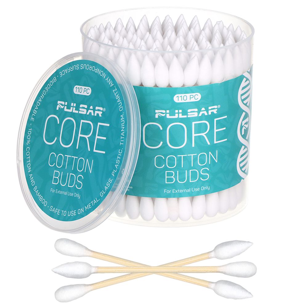110PC TUB - Pulsar CORE Dual Tip Cotton Buds, BDD Wholesale