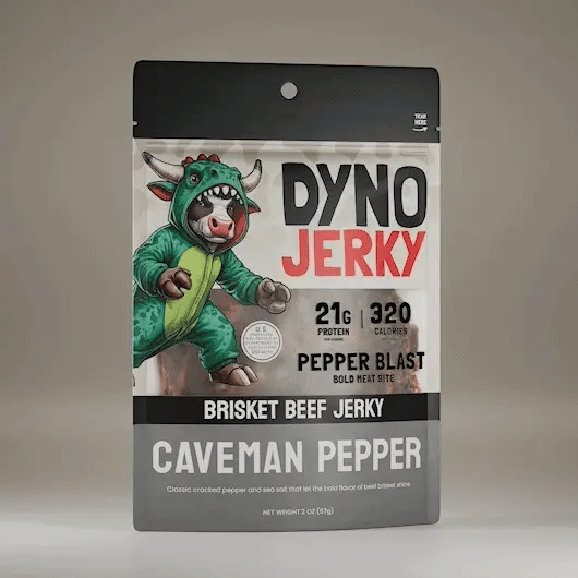 Dyno Jerky - Caveman Pepper
