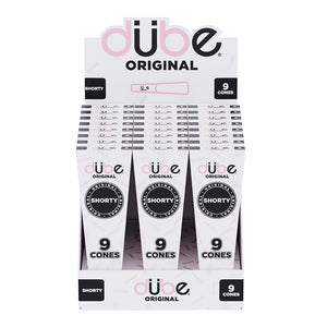 DUBE ORIGINAL PINK CONES SHORTY - 9 CONES - 24 COUNT DISPLAY