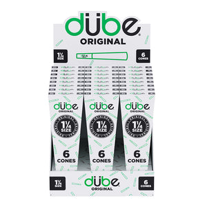 DUBE ORIGINAL GREEN CONES 1 1/4 - 6 CONES - 24 COUNT DISPLAY