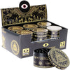12CT DISPLAY - All-Seeing Eye Metal Grinder - 4pc / 2.5", BDD Wholesale