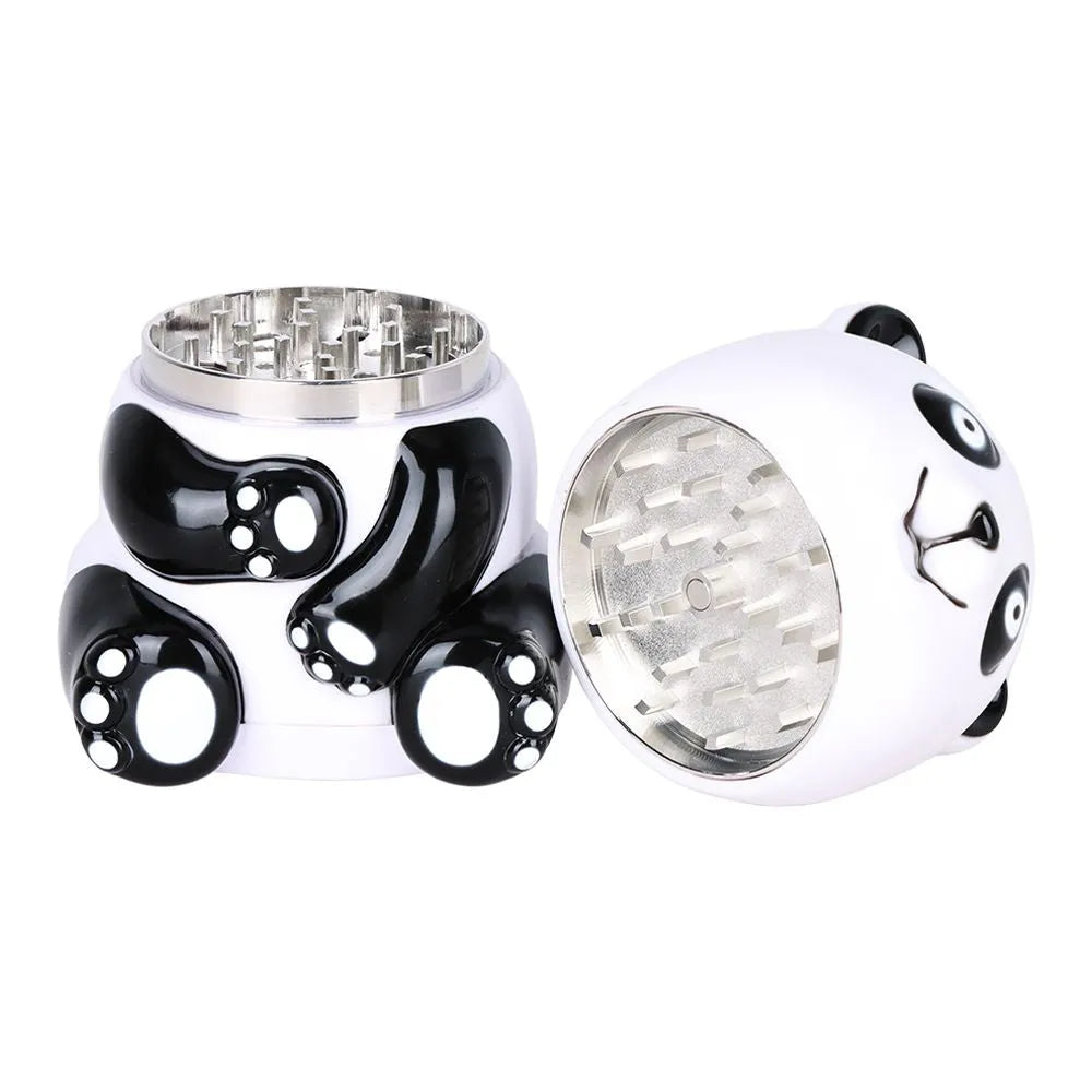 6CT DISPLAY - Panda Grinder - 4pc / 3", BDD Wholesale