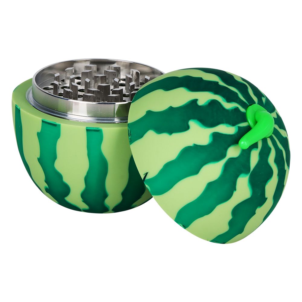 6CT DISPLAY - SeshGear Mixed Fruit Grinder - 4pc / 2.25" / Assorted Styles, BDD Wholesale