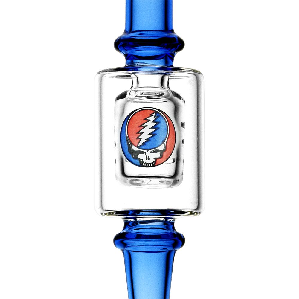 Grateful Dead x Pulsar Steal Your Face Dab Straw | 6.5", BDD Wholesale