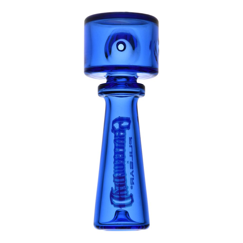 Grateful Dead x Pulsar Geometric Glass Spoon Pipe | 4.25", BDD Wholesale