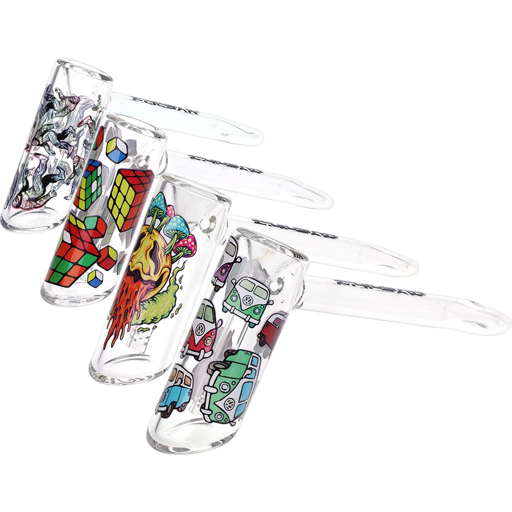 Pulsar Design Series Hammer Glass Bubbler | 8", BDD Wholesale