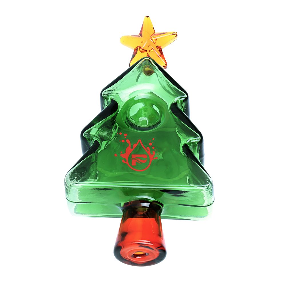 Pulsar Holiday Party Tree Glass Hand Pipe - 5", BDD Wholesale