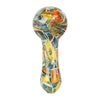 Pulsar Inside Print Glass Spoon Pipe | 4.75", BDD Wholesale
