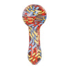 Pulsar Inside Print Glass Spoon Pipe | 4.75", BDD Wholesale