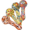 Pulsar Inside Print Glass Spoon Pipe | 4.75", BDD Wholesale