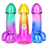 SeshGear Bi-Color Member Glass Hand Pipe - 4.75" / Colors Vary, BDD Wholesale