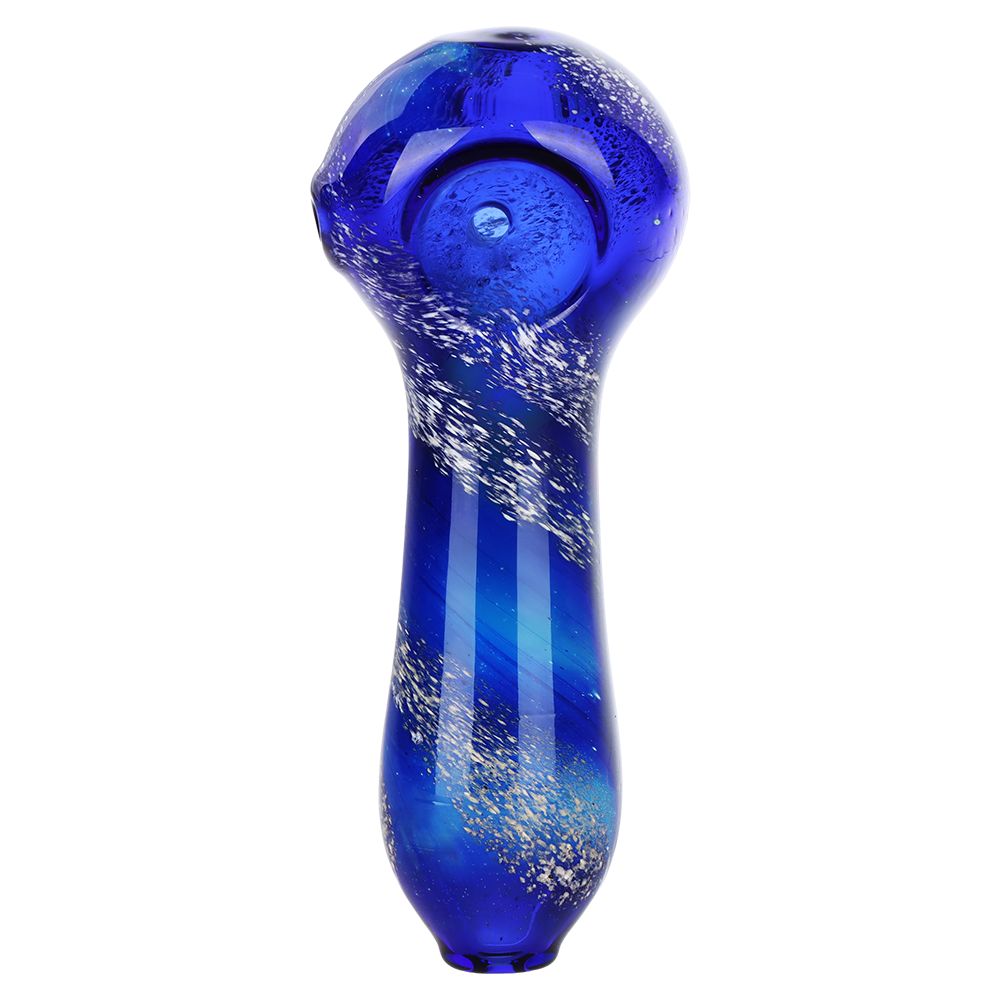 SeshGear Galactic Stew Glass Spoon Pipe - 4", BDD Wholesale
