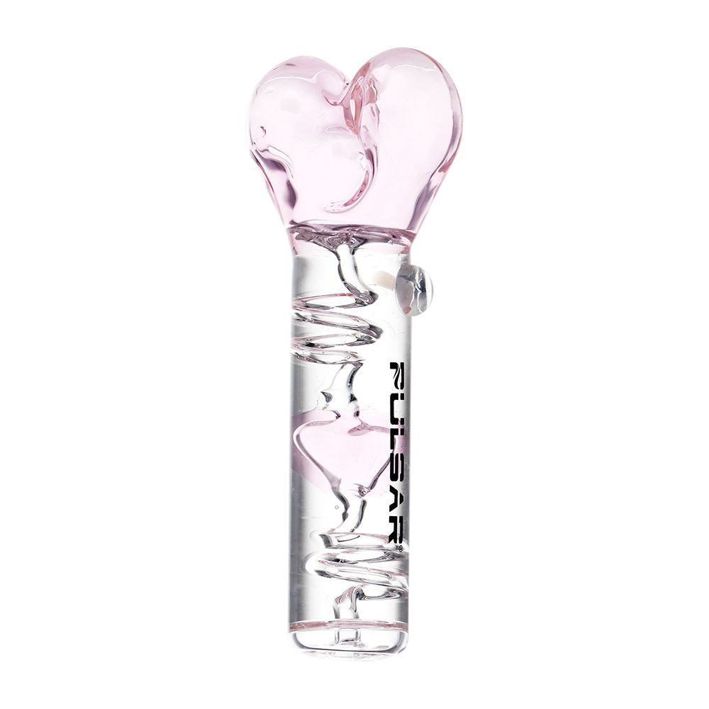Pulsar Cool Down My Heart Glycerin Glass Hand Pipe - 5.5", BDD Wholesale