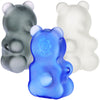 3CT BUNDLE - SeshGear Gummy Bear Glass Hand Pipe - 3.5" / Assorted Colors, BDD Wholesale